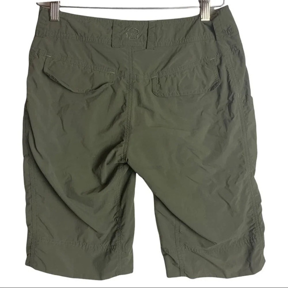 OUTDOOR RESEARCH Green Nylon Camping Casual Hiking  Shorts Size Women’s Small - Picture 2 of 11